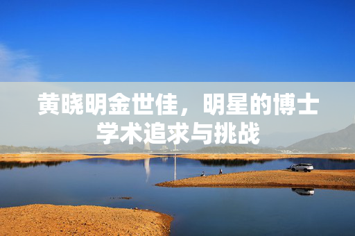 黄晓明金世佳，明星的博士学术追求与挑战