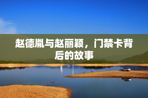 赵德胤与赵丽颖，门禁卡背后的故事