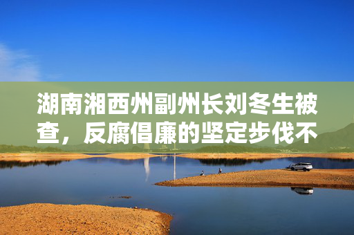 湖南湘西州副州长刘冬生被查，反腐倡廉的坚定步伐不容松懈