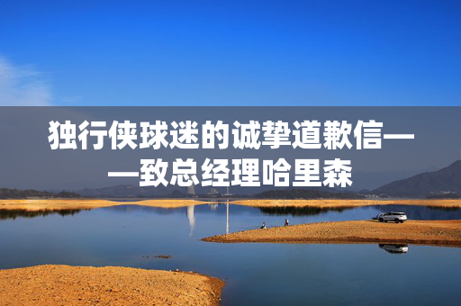独行侠球迷的诚挚道歉信——致总经理哈里森