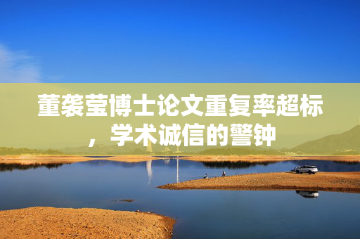 董袭莹博士论文重复率超标，学术诚信的警钟