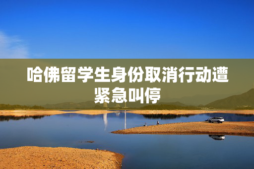 哈佛留学生身份取消行动遭紧急叫停