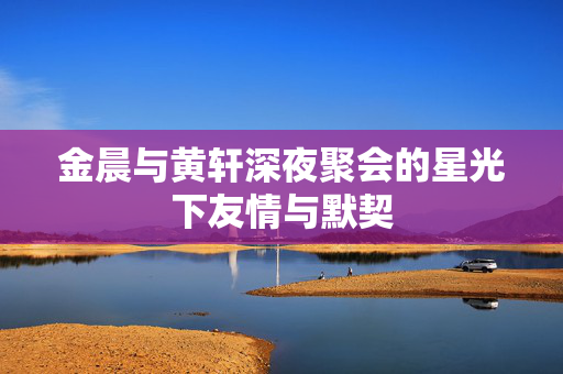 金晨与黄轩深夜聚会的星光下友情与默契