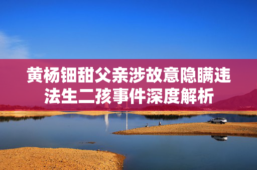 黄杨钿甜父亲涉故意隐瞒违法生二孩事件深度解析