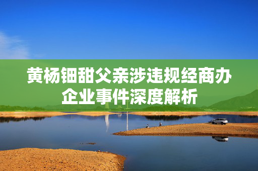 黄杨钿甜父亲涉违规经商办企业事件深度解析