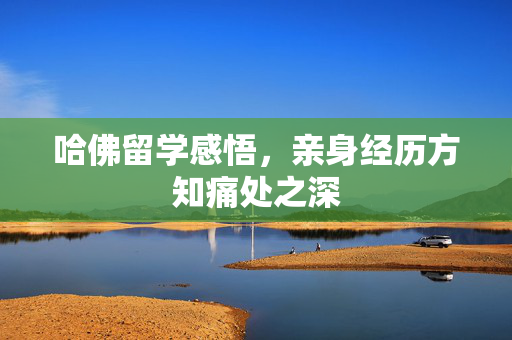 哈佛留学感悟，亲身经历方知痛处之深