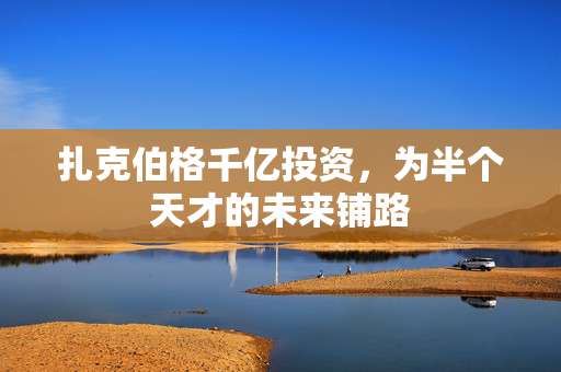 扎克伯格千亿投资，为半个天才的未来铺路