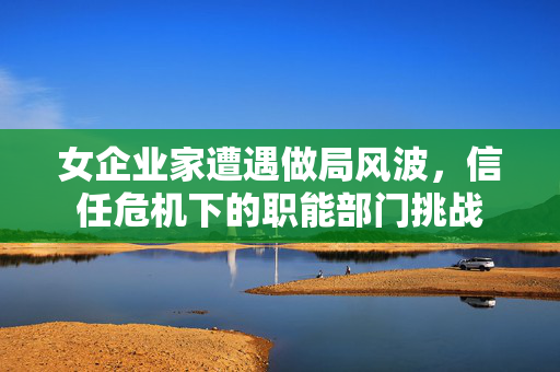 女企业家遭遇做局风波，信任危机下的职能部门挑战