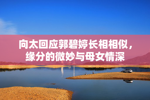 向太回应郭碧婷长相相似，缘分的微妙与母女情深