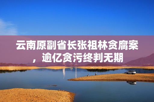云南原副省长张祖林贪腐案，逾亿贪污终判无期