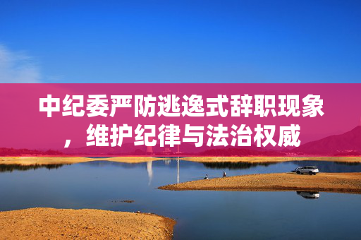 中纪委严防逃逸式辞职现象，维护纪律与法治权威
