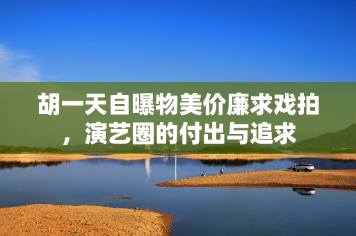 胡一天自曝物美价廉求戏拍，演艺圈的付出与追求