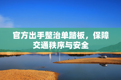 官方出手整治单踏板，保障交通秩序与安全