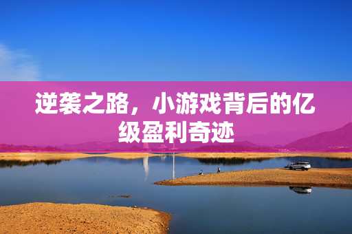 逆袭之路，小游戏背后的亿级盈利奇迹