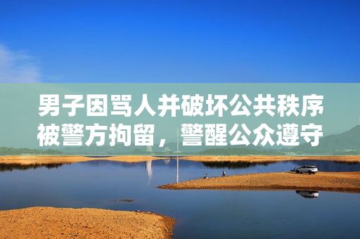男子因骂人并破坏公共秩序被警方拘留，警醒公众遵守交通规则