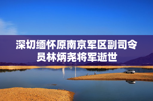 深切缅怀原南京军区副司令员林炳尧将军逝世