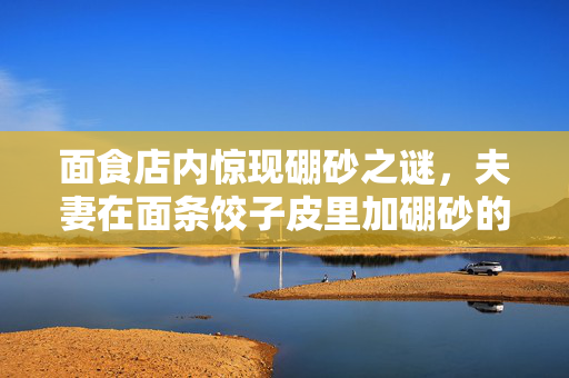 面食店内惊现硼砂之谜，夫妻在面条饺子皮里加硼砂的背后真相