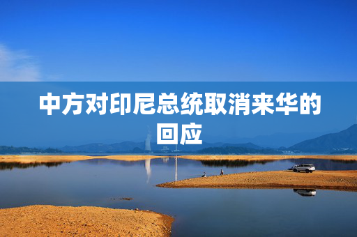中方对印尼总统取消来华的回应
