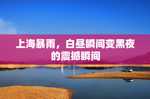 上海暴雨，白昼瞬间变黑夜的震撼瞬间