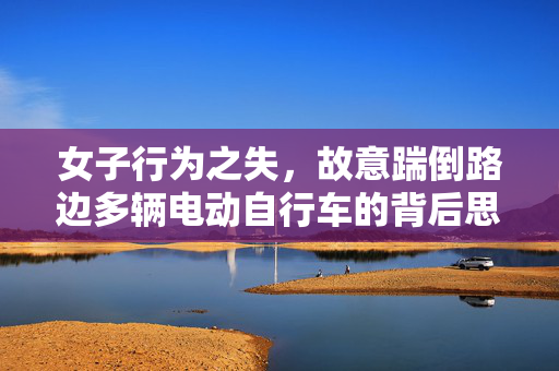 女子行为之失，故意踹倒路边多辆电动自行车的背后思考
