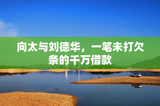 向太与刘德华，一笔未打欠条的千万借款