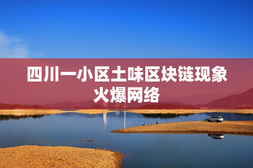 四川一小区土味区块链现象火爆网络