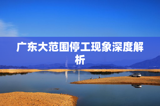 广东大范围停工现象深度解析