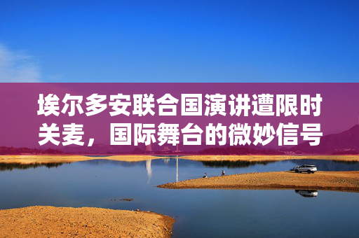 埃尔多安联合国演讲遭限时关麦，国际舞台的微妙信号