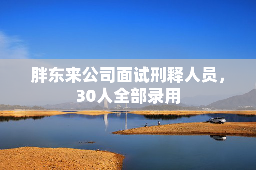 胖东来公司面试刑释人员，30人全部录用