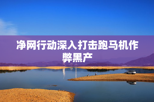 净网行动深入打击跑马机作弊黑产