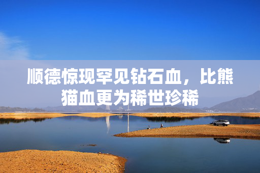 顺德惊现罕见钻石血，比熊猫血更为稀世珍稀