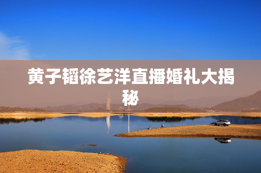 黄子韬徐艺洋直播婚礼大揭秘
