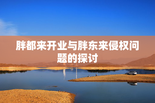 胖都来开业与胖东来侵权问题的探讨