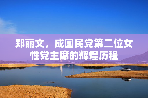 郑丽文，成国民党第二位女性党主席的辉煌历程